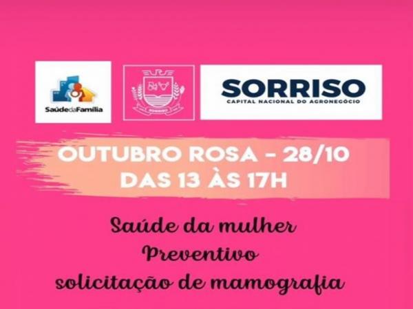 Sorriso: PSFs do Jardim Carolina e Bom Jesus estarão abertos neste sábado (28/10) para coleta de preventivo